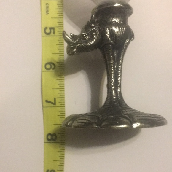 Makoulpa Pewter Glass African Animal Glasses New? - Picture 10 of 14